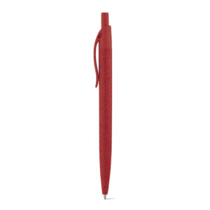 bolígrafo ecologico color rojo