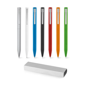 Bolígrafos personalizados de aluminio de colores