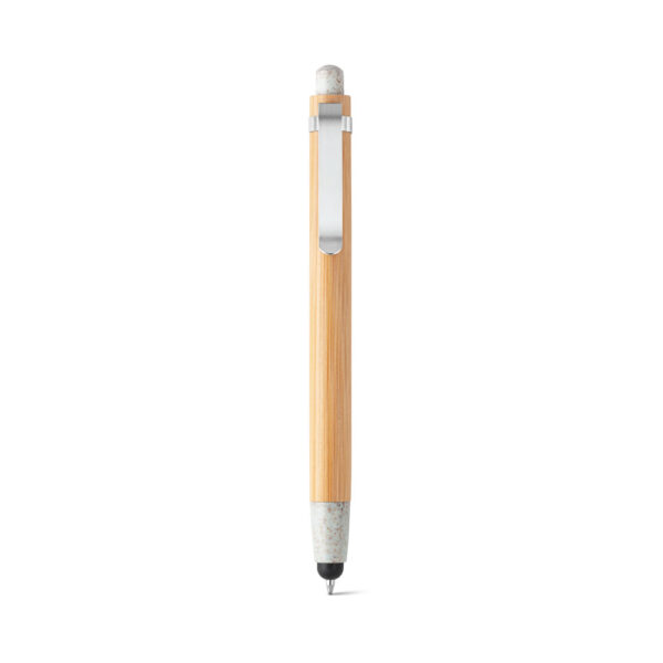 bolígrafo de madera de color blanco