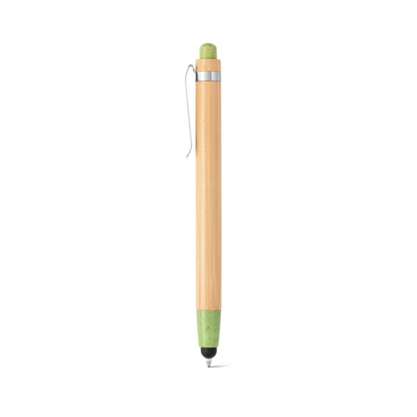 bolígrafo de madera de color verde