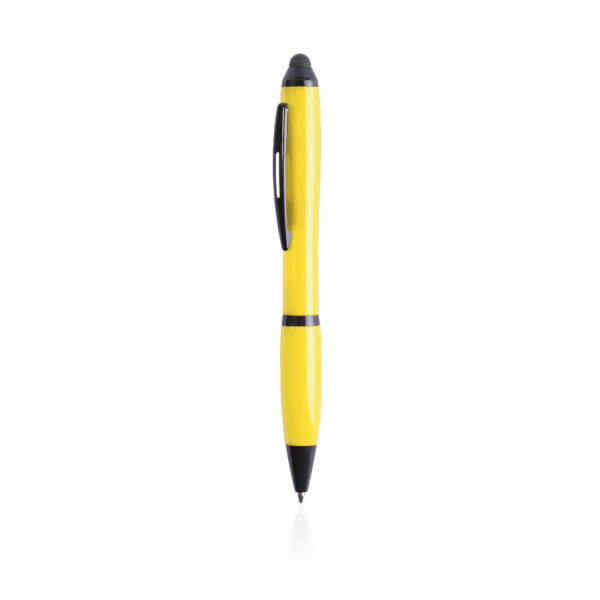 Bolígrafo amarillo y negro