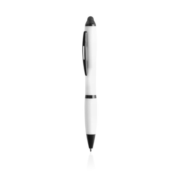 Bolígrafo blanco y negro