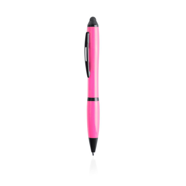 Bolígrafo rosa y negro