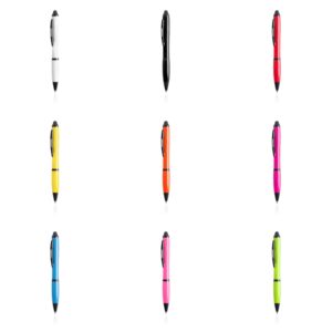 Bolígrafos de colores intensos
