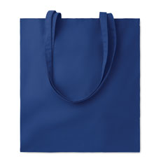 Bolsa de algodón azul