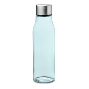 botellas de cristal azul