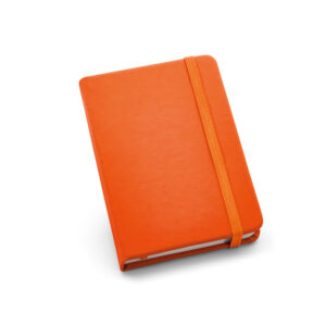 Cuaderno personalizado de color naranja