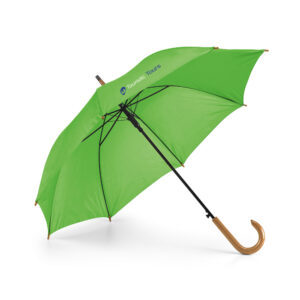 Paraguas personalizado de color verde claro