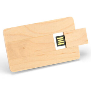 pendrive personalizado tarjeta de madera dos