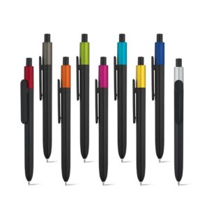 bolígrafo personalizado negro y color