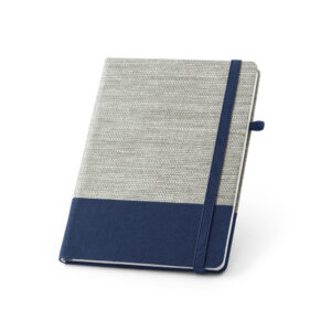 cuaderno de notas personalizado azul