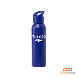 Botella-Personalizada-Aluminio-tapon-rosca-asa-azul