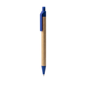 Bolígrafos sostenibles de cartón Alder azul