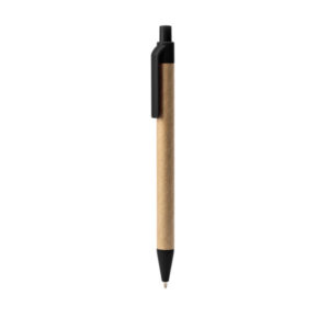 Bolígrafos sostenibles de cartón Alder negro