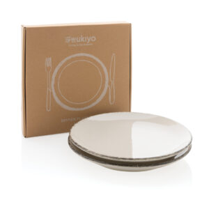 Set platos Ukiyo para 2blanco