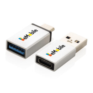 Juego de adaptadores USB A y USB Cplata