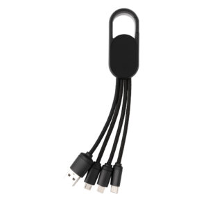 Cable 4 en 1 con clip