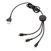 Cable 6 en 1 con logo iluminado