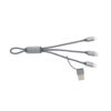 Mini cable trenzado 4 en 1