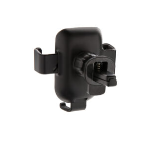 Soporte teléfono carga inalámbrica gravedad 5Wnegro
