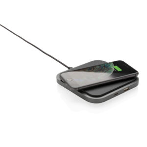 Cargador inalámbrico 5W luxury Swiss Peaknegro