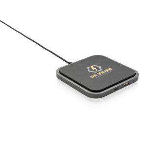 Cargador inalámbrico 5W luxury Swiss Peak 18 Cargador inalámbrico 5W luxury Swiss Peaknegro