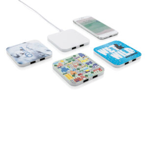 Cargador inalámbrico 10W con entradas USB 15 P308.163 D G 200
