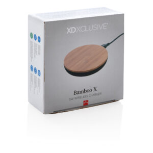 Cargador inalámbrico 5W bambú X 14 P308.279 B 5