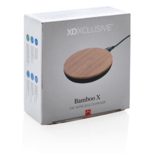 Cargador inalámbrico 5W bambú X 19 P308.279 P 501