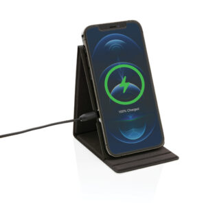 Soporte Artic para teléfono con carga inalámbricanegro