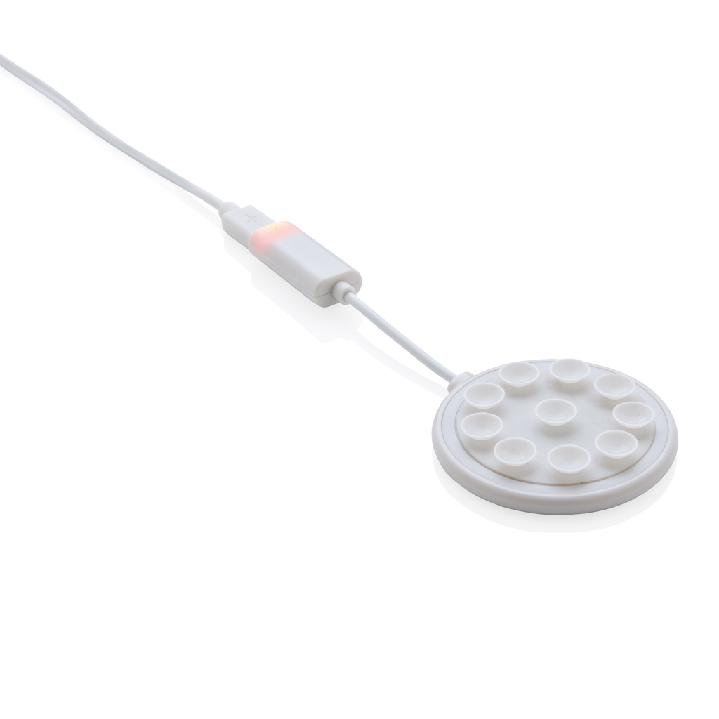 Cargador inalámbrico 5W Stick ´n Watch 3 Cargador inalámbrico 5W Stick ´n Watchblanco