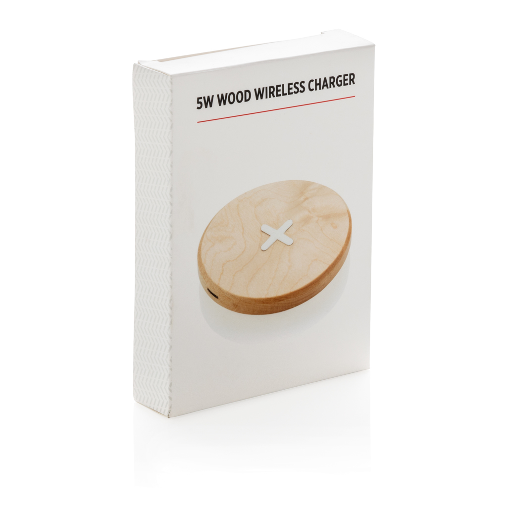 Cargador inalámbrico de madera de 5W 10 Cargador inalámbrico de madera de 5W - Imagen 10