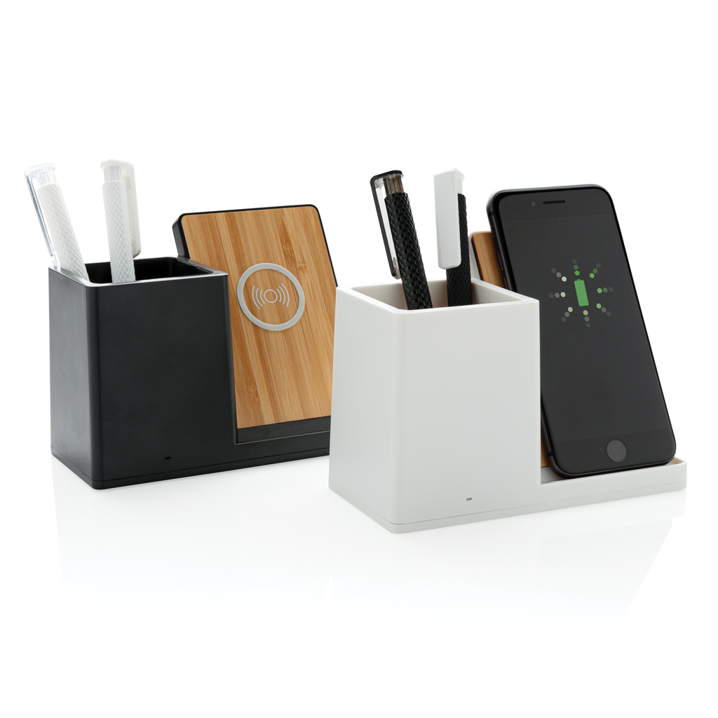 Cargador inalámbrico 5W Ontario con soporte bolígrafos 8 Cargador inalámbrico 5W Ontario con soporte bolígrafos - Imagen 8