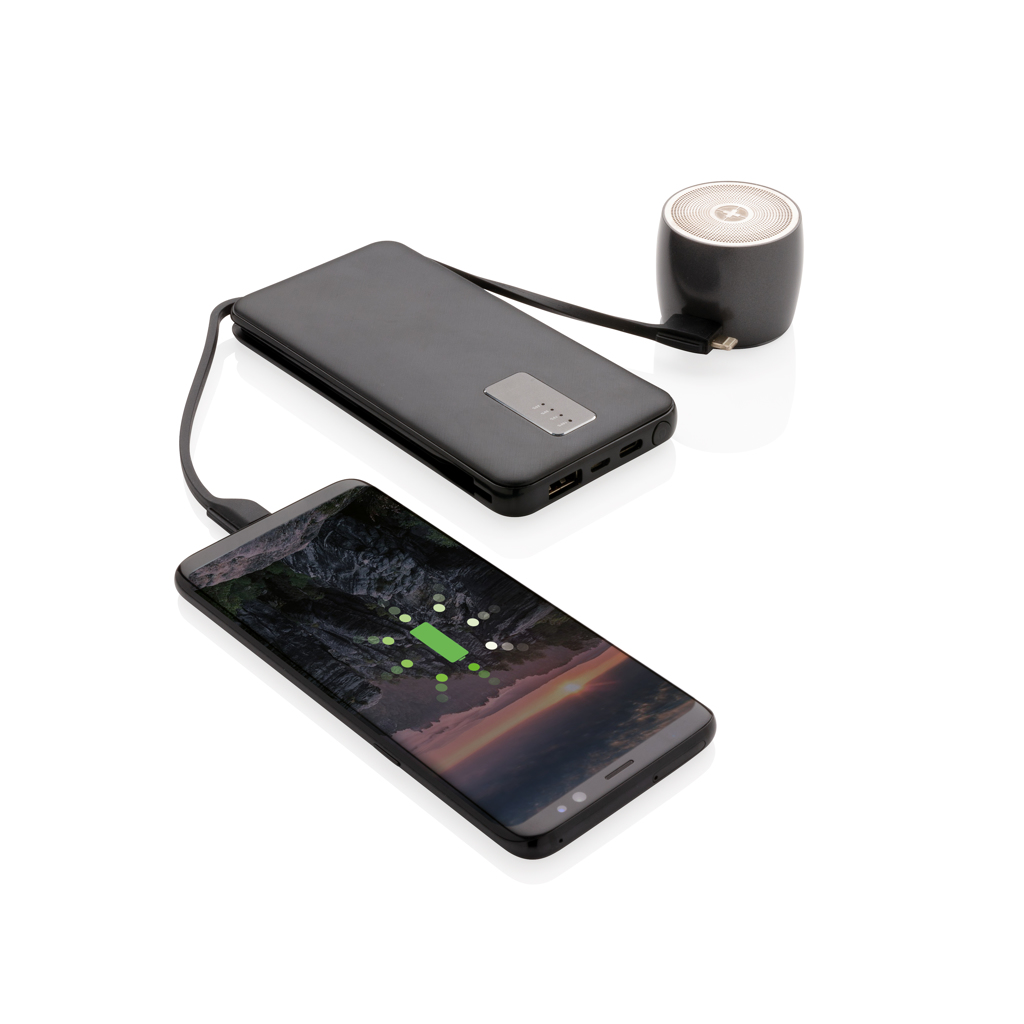 Powerbanks personalizadoss personalizados 10.000 mAh con cable integrado 5 Powerbanks personalizadoss personalizados 10.000 mAh con cable integrado - Imagen 5