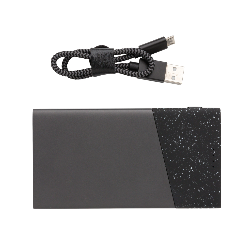 Powerbanks personalizadoss personalizados 5.000 mAh de bolsillo Swiss Peak 2 Powerbanks personalizadoss personalizados 5.000 mAh de bolsillo Swiss Peaknegro