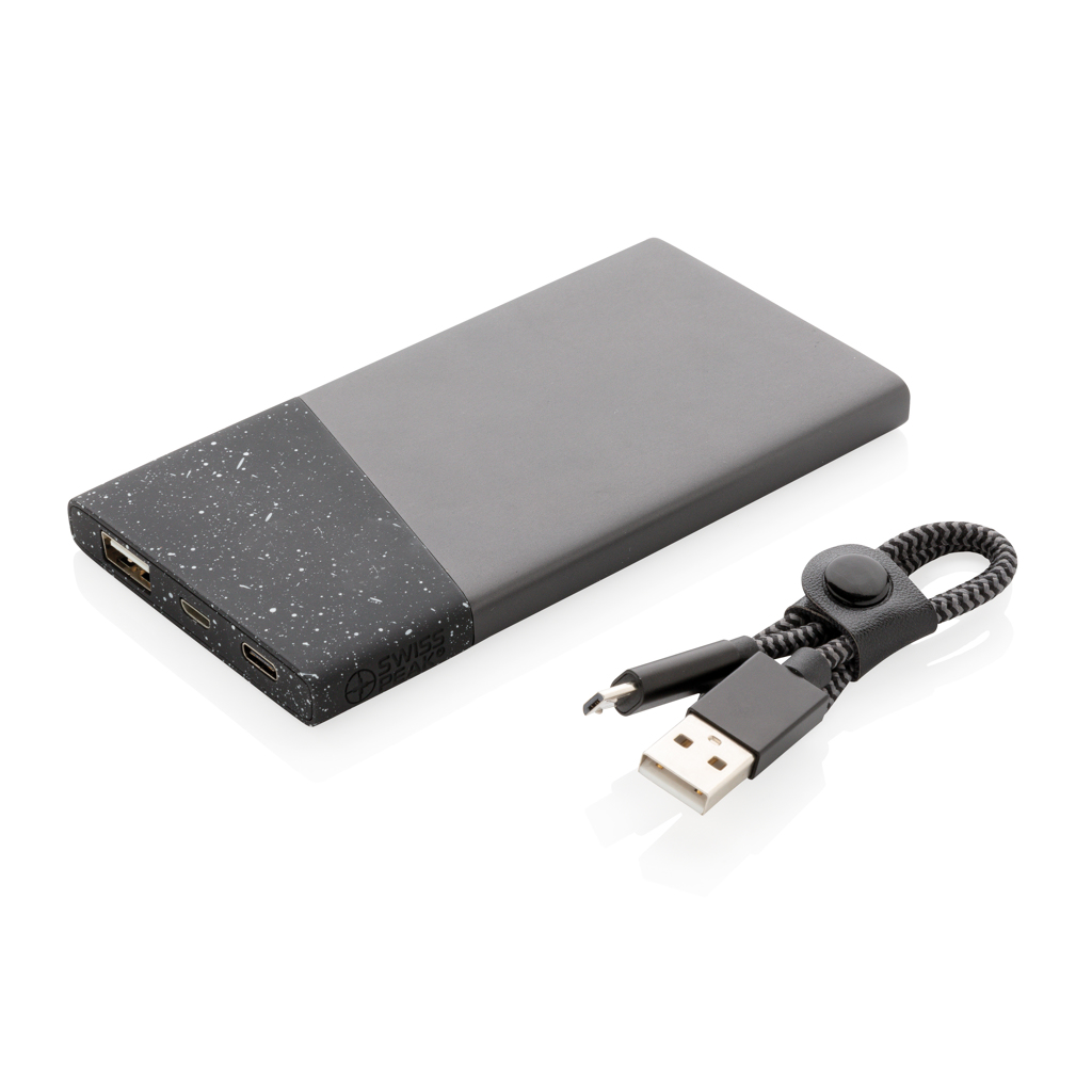 Powerbanks personalizadoss personalizados 5.000 mAh de bolsillo Swiss Peak 4 Powerbanks personalizadoss personalizados 5.000 mAh de bolsillo Swiss Peak - Imagen 4