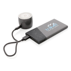 Powerbanks personalizadoss personalizados 5.000 mAh de bolsillo Swiss Peak 14 Powerbanks personalizadoss personalizados 5.000 mAh de bolsillo Swiss Peaknegro