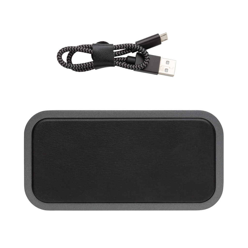 Powerbanks personalizadoss personalizados inalámbrico 10.000 mAh Swiss Peak 2 Powerbanks personalizadoss personalizados inalámbrico 10.000 mAh Swiss Peaknegro
