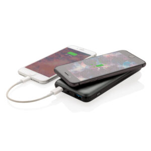 Powerbanks personalizadoss personalizados inalámbrico carga rápida 10.000 mAh 10W con PD 15 Powerbanks personalizadoss personalizados inalámbrico carga rápida 10.000 mAh 10W con PDgris