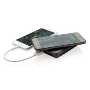 Powerbanks personalizadoss personalizados Ultimate inalámbrico 5.000 mAh 14 gris