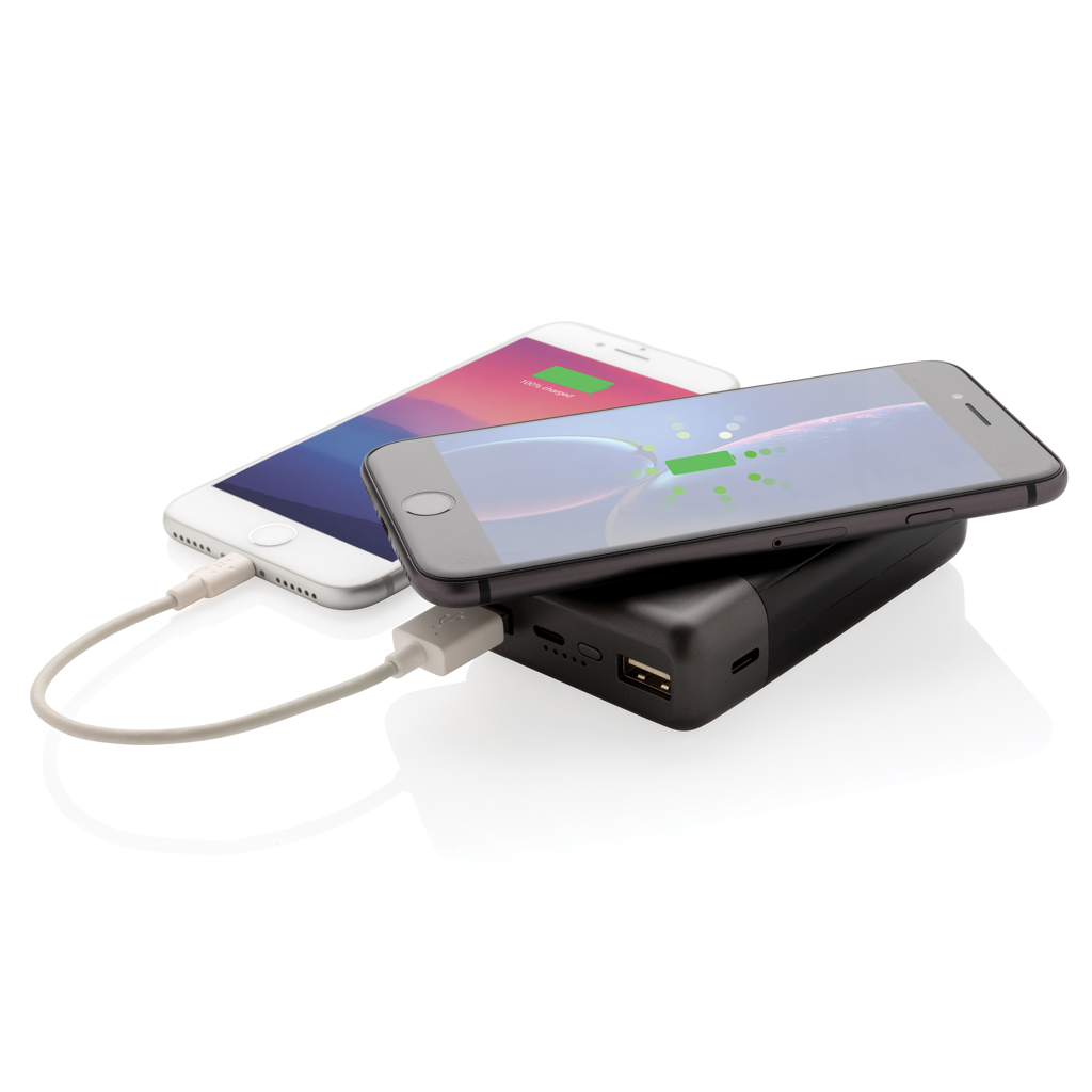 Powerbanks personalizadoss personalizados Ultimate inalámbrico 10.000 mAh 3 gris