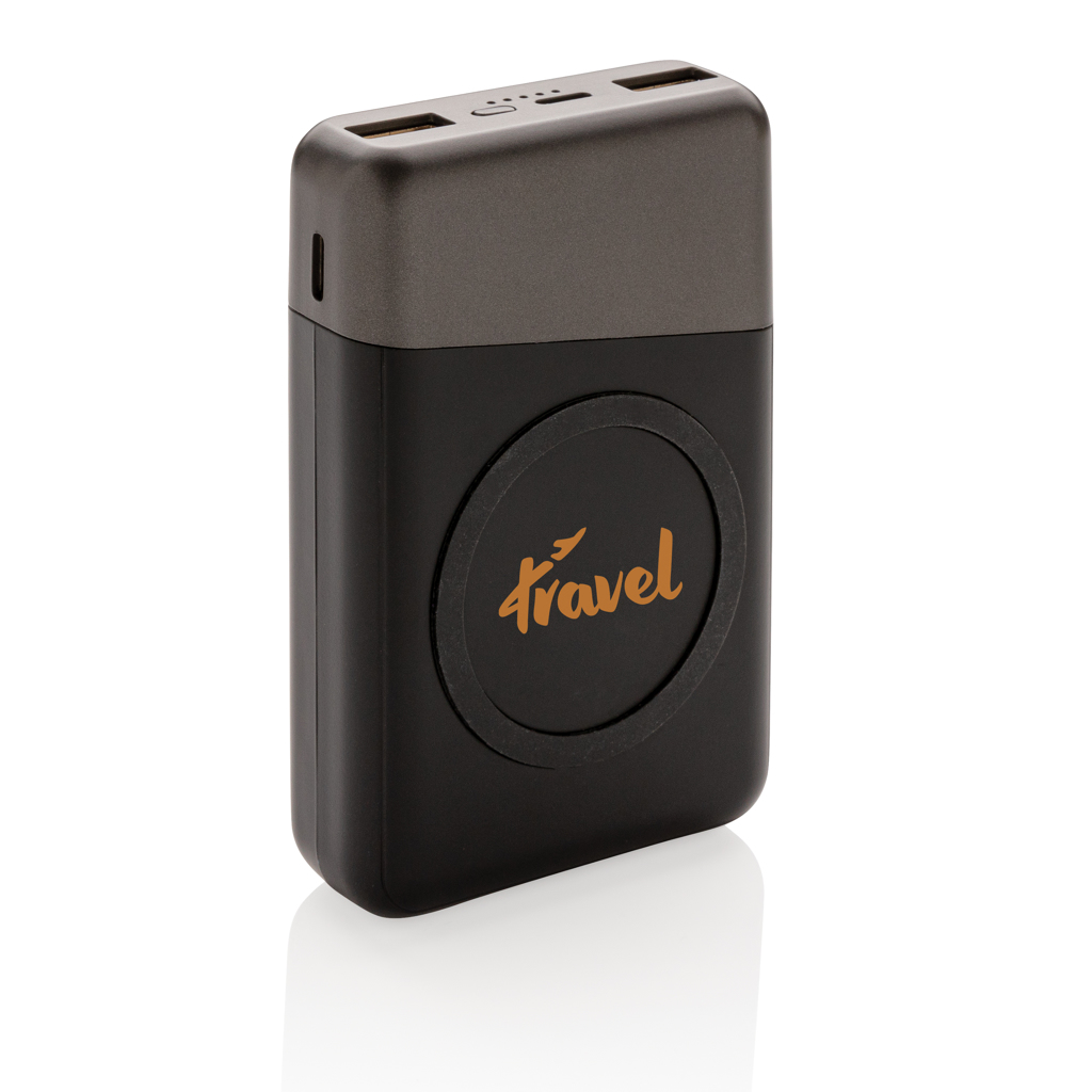 Powerbanks personalizadoss personalizados Ultimate inalámbrico 10.000 mAh 8 Powerbanks personalizadoss personalizados Ultimate inalámbrico 10.000 mAhnegro
