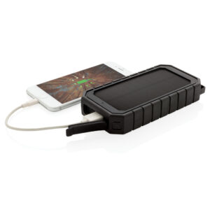 Powerbanks personalizadoss personalizados de 10.000 mAh con carga inalámbrica 10Wnegro