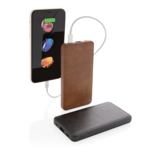 Powerbanks personalizadoss personalizados Tusca PU de 10.000 mAh 19 P322.191 G 300