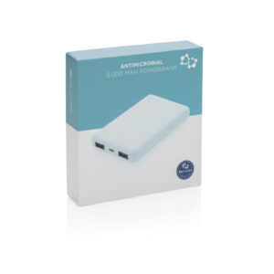 Powerbanks personalizados antimicrobiano de 5.000 mAh 23 P322.233 P 502