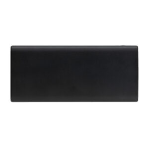 Powerbanks personalizadoss personalizados PD de aluminio de 18W y 10.000 mAhnegro