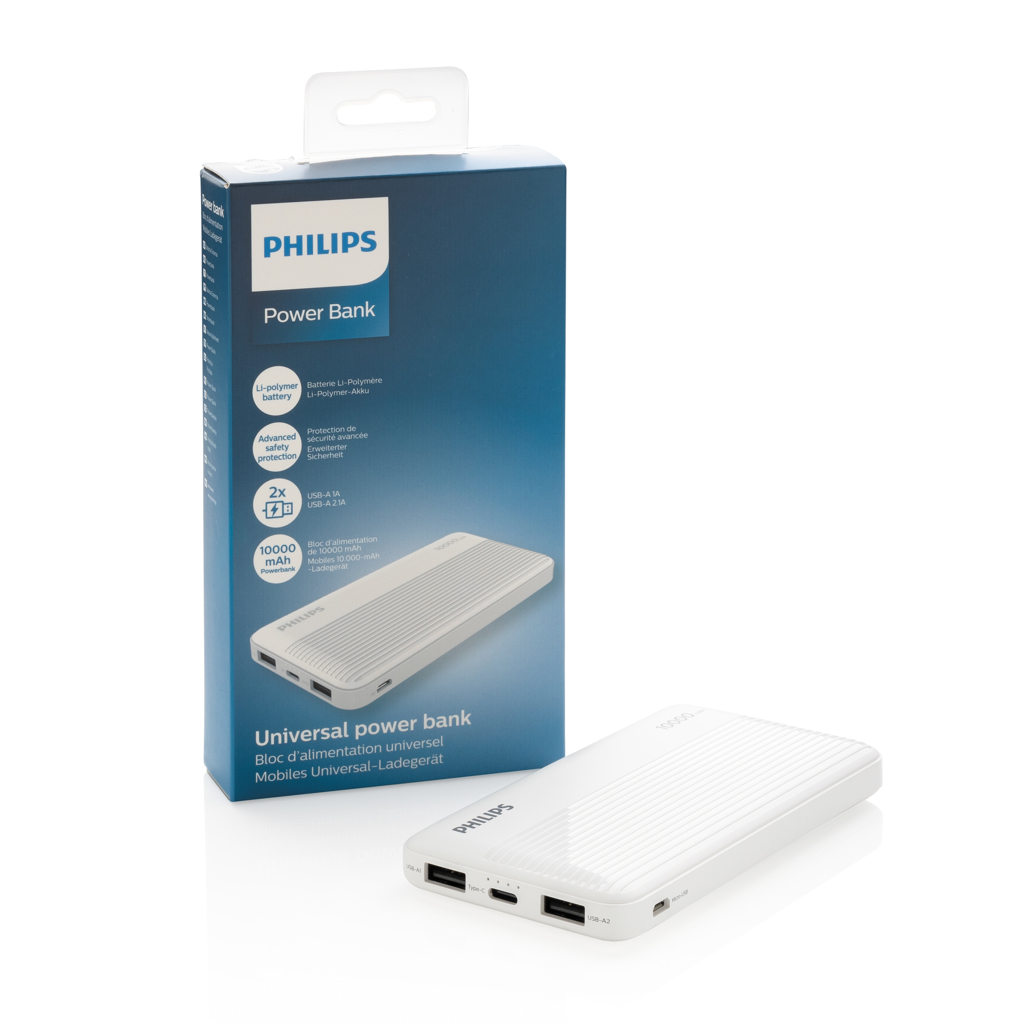 Powerbanks personalizados fino Philips de 10.000 mAh 8 Powerbanks personalizados fino Philips de 10.000 mAh - Imagen 8