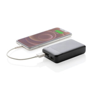Powerbanks personalizados de plástico reciclado RCS de 10.000 mAh 15 P322.661 B 4