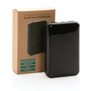 Powerbanks personalizados de plástico reciclado RCS de 10.000 mAh 22 P322.661 P 500