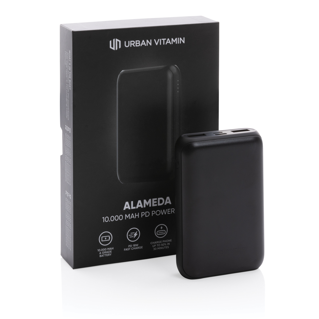 Powerbanks personalizados Alameda Urban Vitamin de 10.000 mAh PD 4 Powerbanks personalizados Alameda Urban Vitamin de 10.000 mAh PD - Imagen 4
